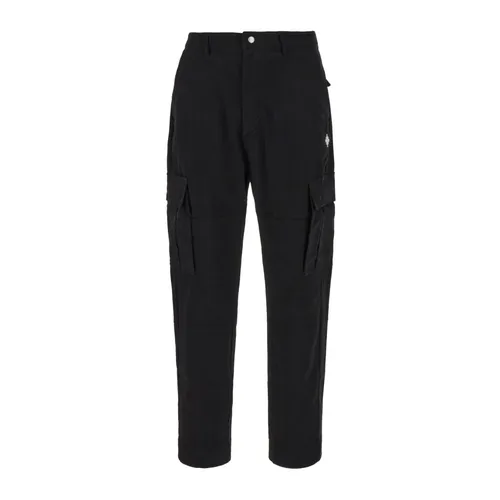Trousers > Straight Trousers - - Marcelo Burlon - Modalova
