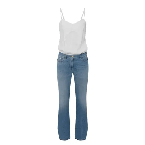 Trompe-l`oeil Jumpsuit - Elisabetta Franchi - Modalova