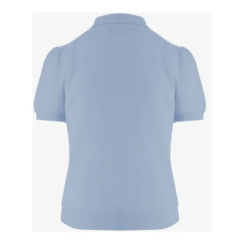 Cashmere Polo Shirt - Allude - Modalova