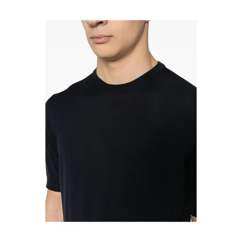 Merino Wool Botanical Crew Neck T-shirt - Goes Botanical - Modalova