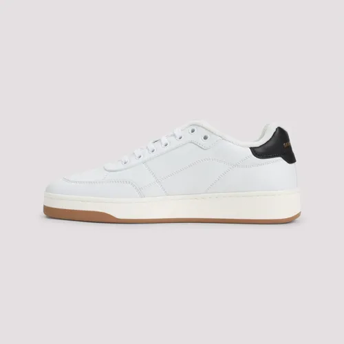 Sl61 Leather Sneakers - Saint Laurent - Modalova