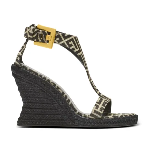 Anthem Wedge Espadrilles - Balmain - Modalova