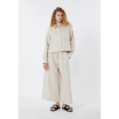 Linen Canvas Crop Jacket - Weekend Max Mara - Modalova