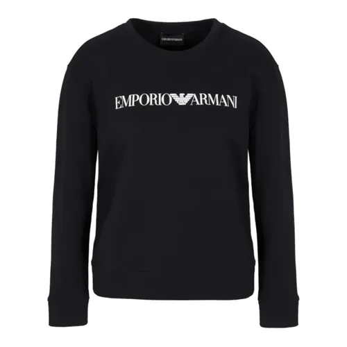 Blue Sweatshirt 8N2M9E2J49Zf903 - Emporio Armani - Modalova