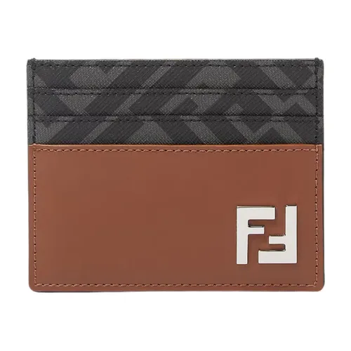 Squared card holder - Fendi - Modalova