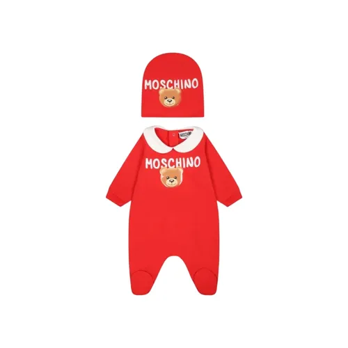 Romper and Hat Gift Set - Moschino - Modalova