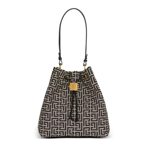 Pulse monogram jacquard backpack - Balmain - Modalova
