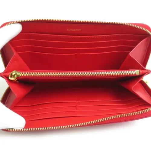 Pre-owned Leather Wallet - Burberry Vintage - Modalova