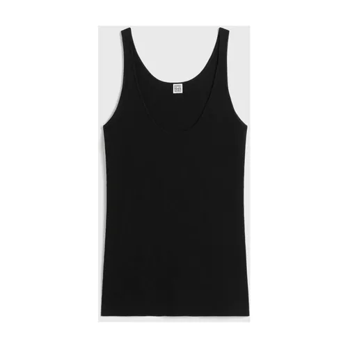 Minimalist Knit Tank Top - TotêMe - Modalova
