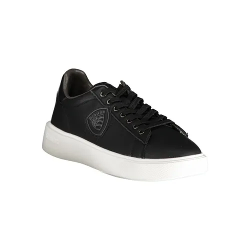 Sporty Black Polyester Sneaker - Blauer - Modalova