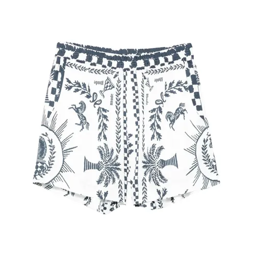 Patterned Elasticated Shorts - Rhude - Modalova