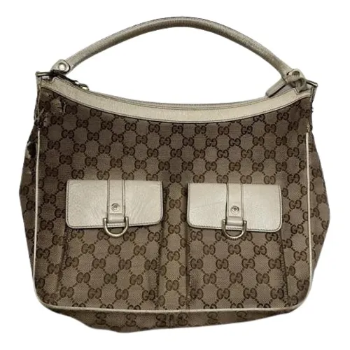 Pre-owned Leather Shoulder Bag - Gucci Vintage - Modalova