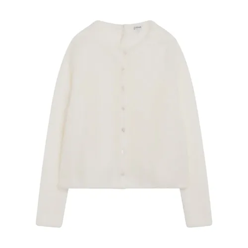 Mohair Blend Cardigan - Loewe - Modalova