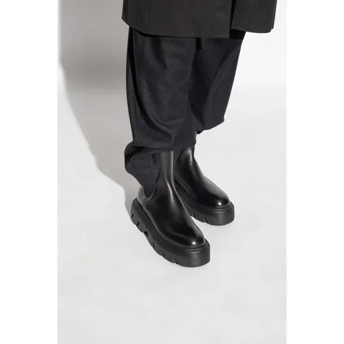 Leather ankle boots - Casadei - Modalova