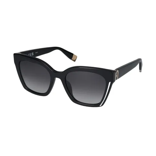 Chic Black Sunglasses - Furla - Modalova