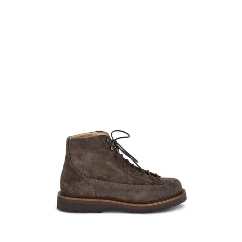 Shoes > Boots > Lace-up Boots - - Brunello Cucinelli - Modalova