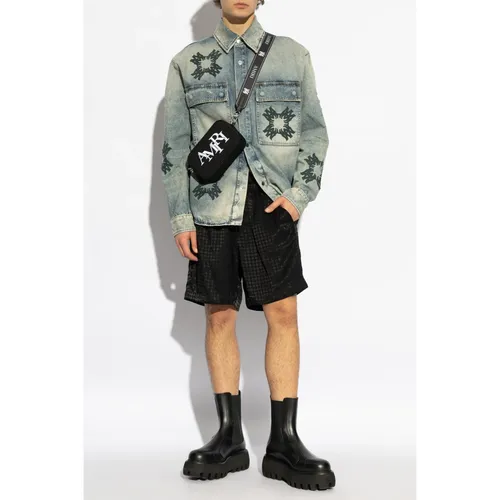 Logo shorts - Amiri - Modalova