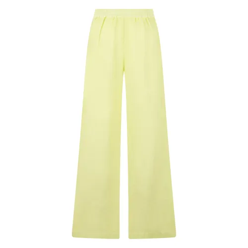 Wide Leg Pant - 120% Lino - Modalova