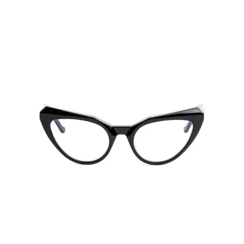Bl0044 Black Eyeglasses - Vava Eyewear - Modalova