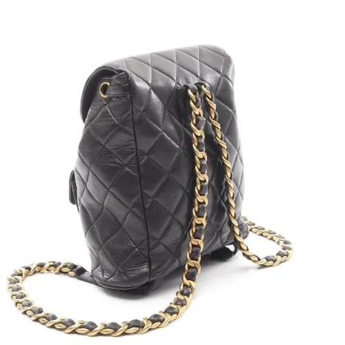 Pre-owned Leather Backpack - Chanel Vintage - Modalova