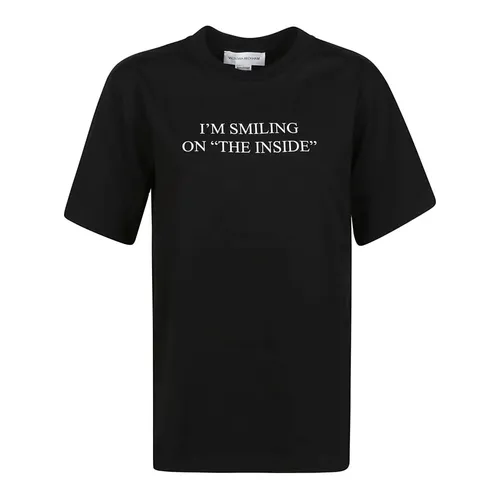 Slogan T-Shirt - Victoria Beckham - Modalova