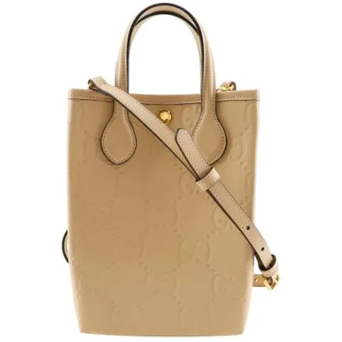 Pre-owned Cuoio borse-gucci - Gucci Vintage - Modalova