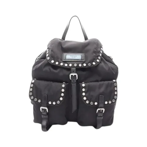 Pre-owned Nylon Backpack - Prada Vintage - Modalova