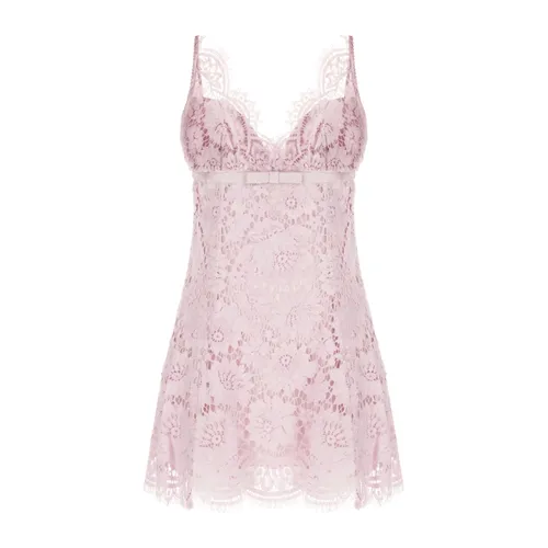 Floral Lace Mini Dress - Self Portrait - Modalova