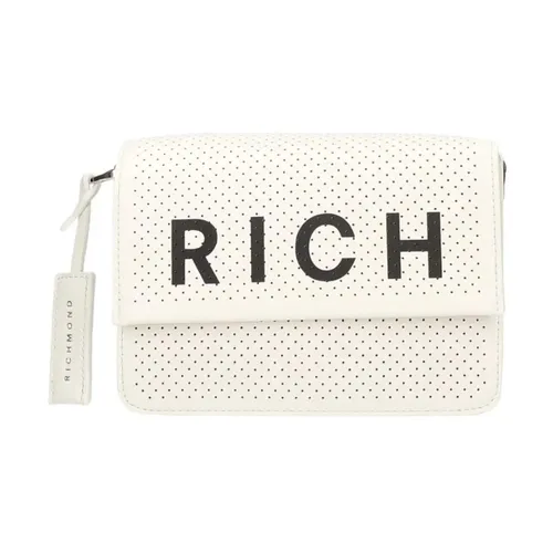 White Black Shoulder Bag - John Richmond - Modalova