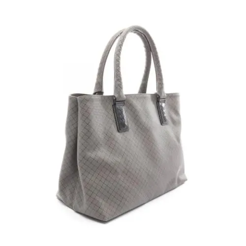 Pre-owned Canvas Tote Bag - Bottega Veneta Vintage - Modalova