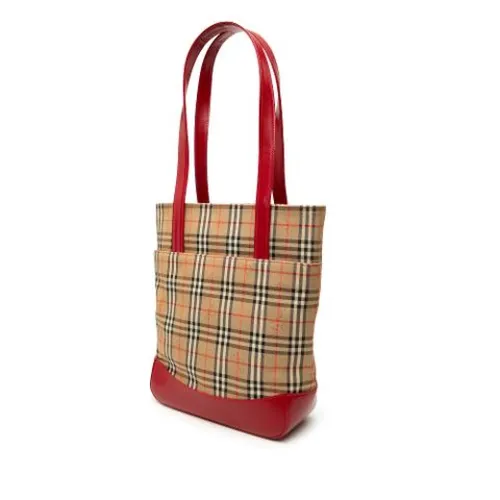 Pre-owned Canvas Tote Bag - Burberry Vintage - Modalova