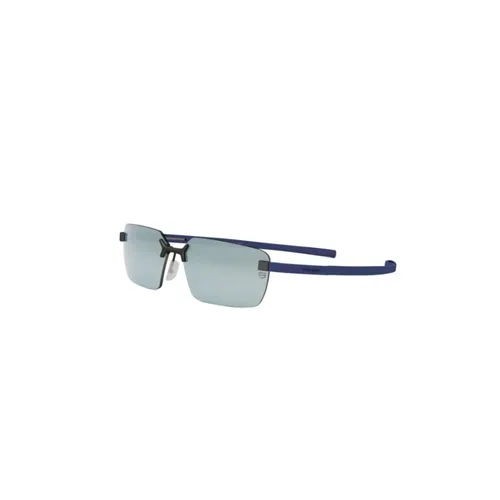 Blue Rectangular Flex Sunglasses - Tag Heuer - Modalova