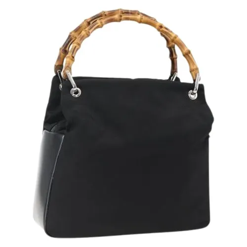 Pre-owned Nylon Handbag - Gucci Vintage - Modalova