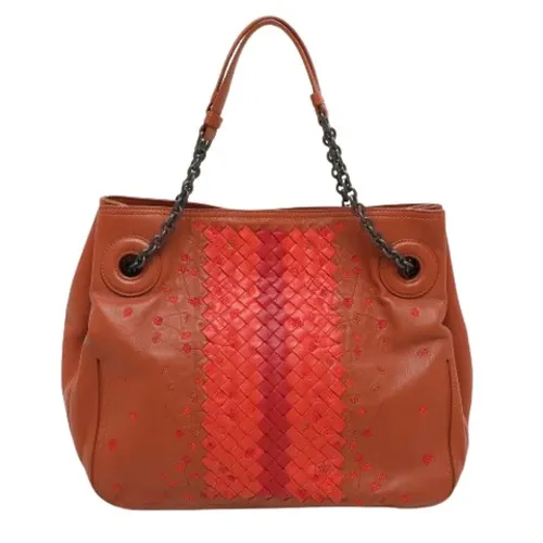 Pre-owned Leather Tote - Bottega Veneta Vintage - Modalova