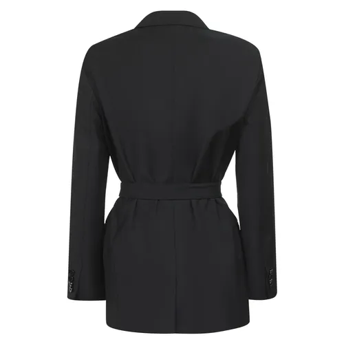 Black Wool Jacket Peak Lapel - Max Mara - Modalova