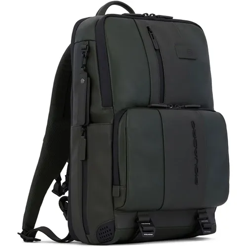 Forest Green Backpack - Piquadro - Modalova