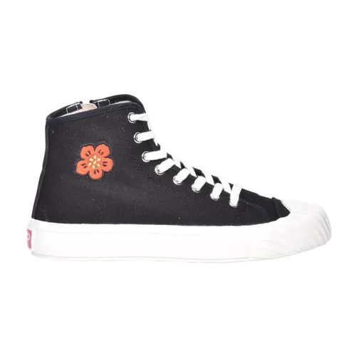 High Top Canvas Sneakers - Kenzo - Modalova