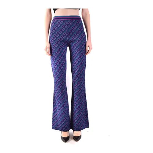 Checked Slip-On Trousers - Diane Von Furstenberg - Modalova