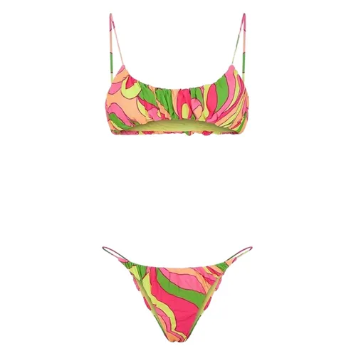 Fuchsia Sea Bikini Top and Bottom - Me-Fui - Modalova