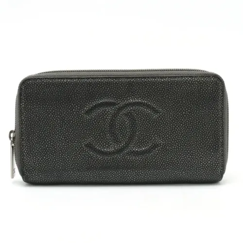 Pre-owned Leather wallets - Chanel Vintage - Modalova