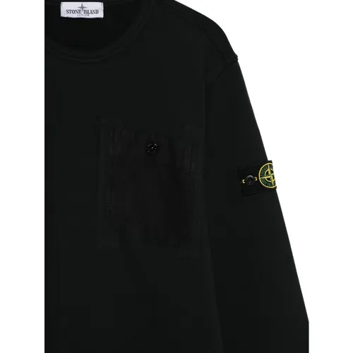 Stone Island Sweaters Black - Stone Island - Modalova