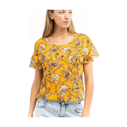 Patterned Polyester Blouse - Patrizia Pepe - Modalova