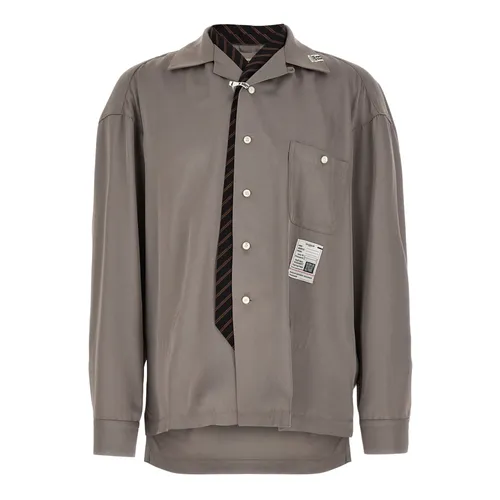 Logo-patch Shirt - Mihara Yasuhiro - Modalova