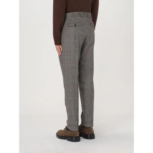 Elegant Plaid Trousers - PT Torino - Modalova