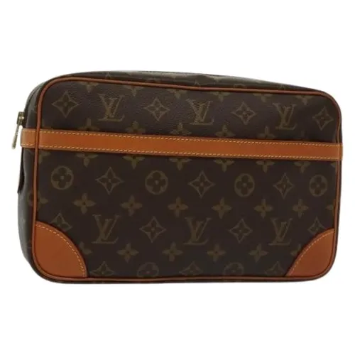 Pre-owned Tela bolsos-clutch - Louis Vuitton Vintage - Modalova