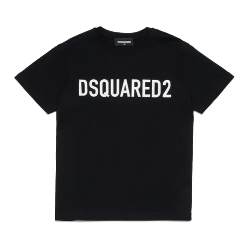 Cotton Logo T-Shirt - Dsquared2 - Modalova