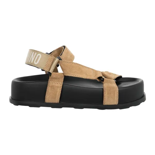 Adjustable Multicolor Sandals - Moschino - Modalova