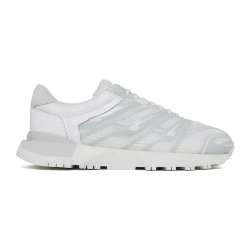 White Low Top Sneakers - Maison Margiela - Modalova