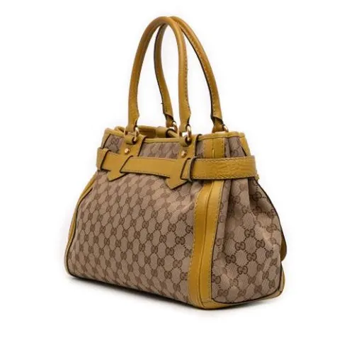 Pre-owned Vintage Canvas Tote - Gucci Vintage - Modalova