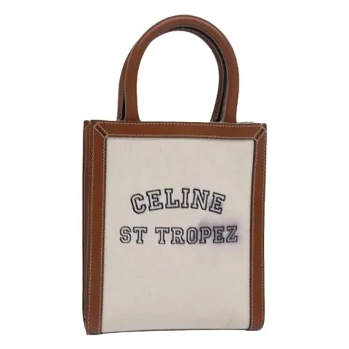 Pre-owned Vintage Canvas Hand Bag - Celine Vintage - Modalova